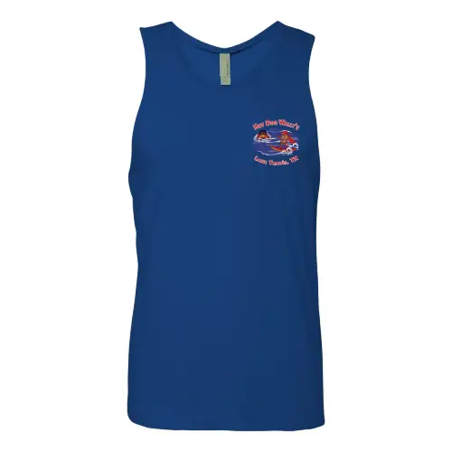Unisex tanktops 3633 with wave ski logo