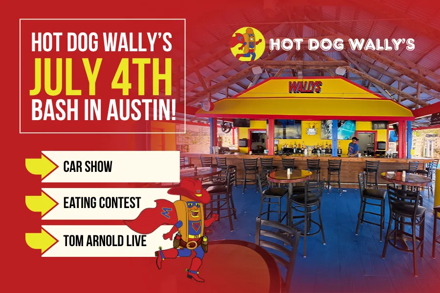 Hot Dog Wally’s July 4th Bash: Car Show, Contest, Comedy & More!